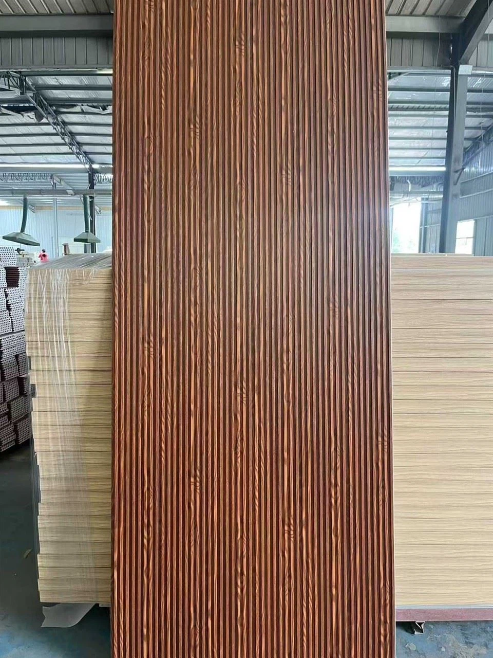 160x24mm WPC Wall Panel For Interior Decor | Waterproof & Easy Install factory