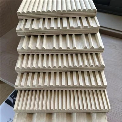 木製の壁パネル オーク材の壁ボード